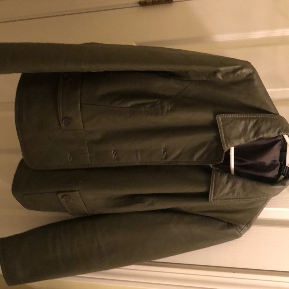 Leather jacket